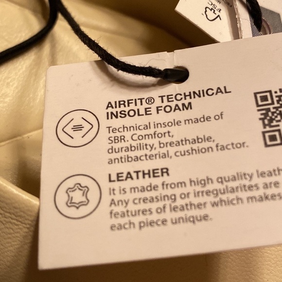 NWOT. Zara Cream Leather High Heel Stiletto Pumps. Size 8. - Picture 8 of 9